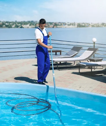 swimming pool cleaning service Fort Worth, TX